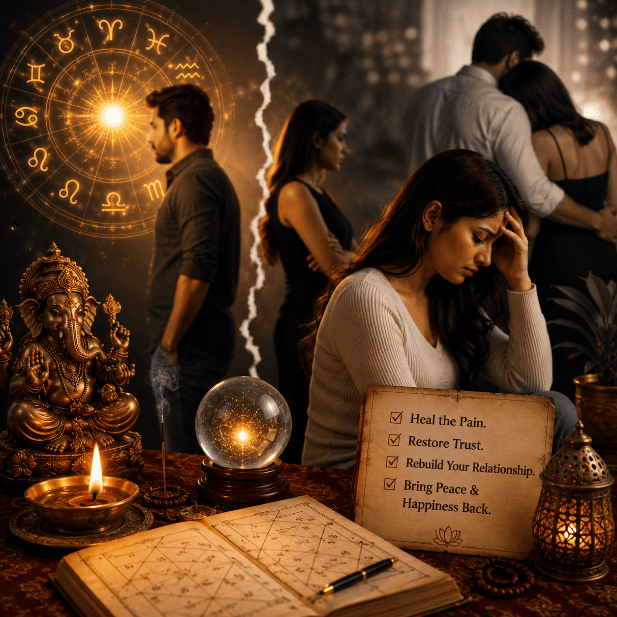 Resolve Extra Marital Affair